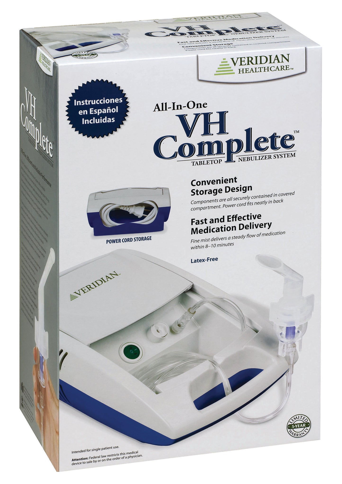 Nebulizador VH Complete™ todo en uno VERIDIAN HEALTHCARE®