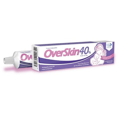 Crema antipañalitis con óxido de zinc OVERSKIN40% x 50 g
