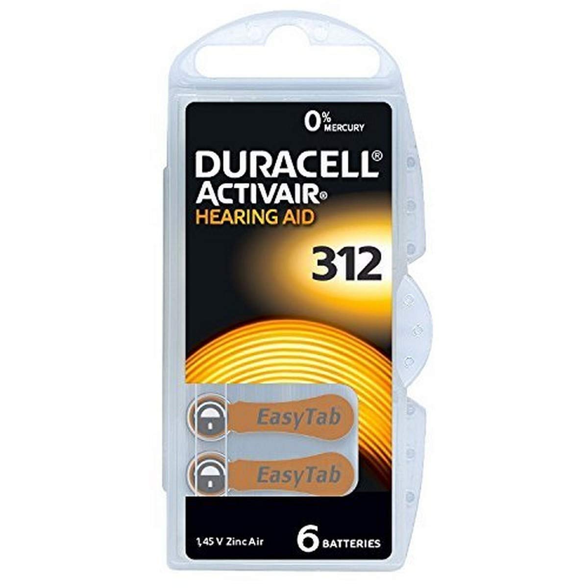 Pila auditiva x 2 DURACELL®