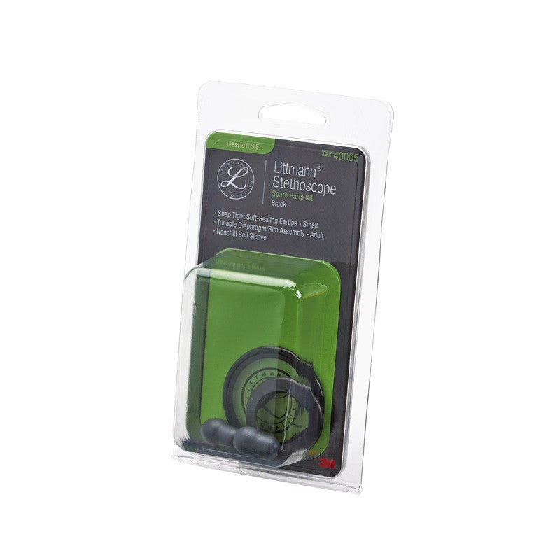 Kit De Piezas De Repuesto En Negro Para Littmann® Classic II 40005