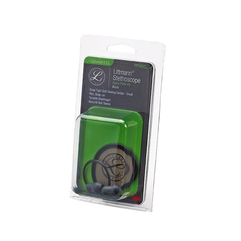Kit de piezas de repuesto negro Lightweight Littmann® 40012