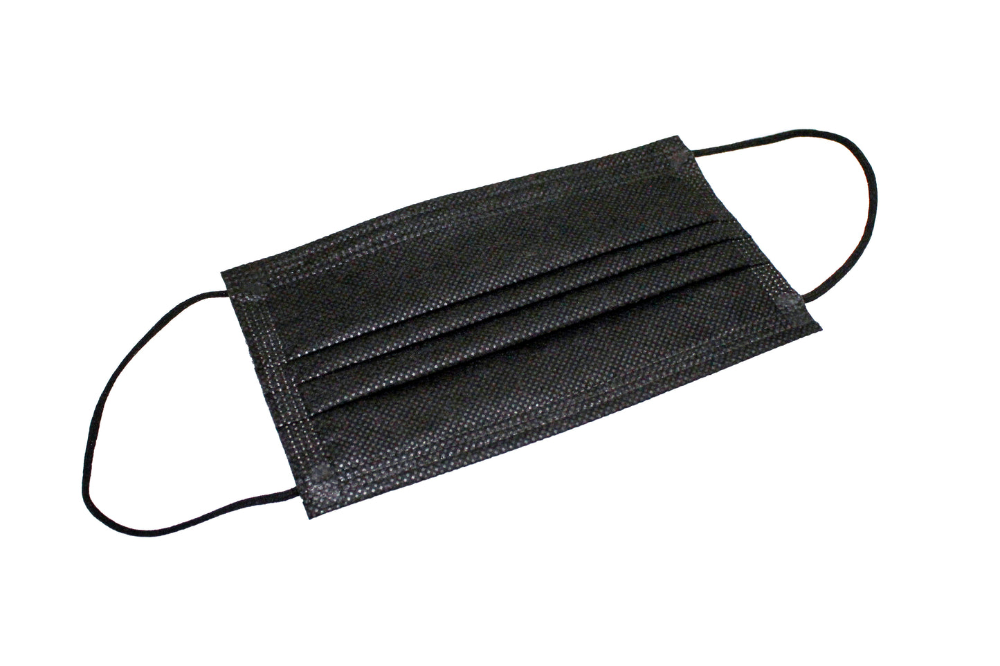 Tapabocas negro 3 capas caja x 50 unidades