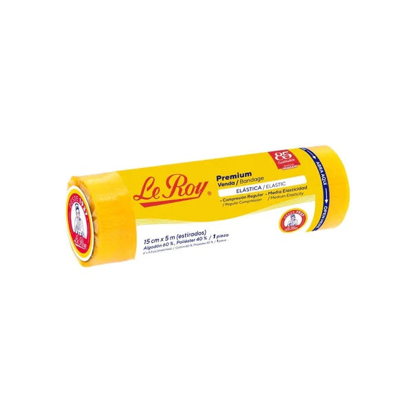 Venda elastica 15 cm x 5 ml LE ROY