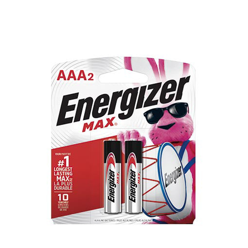 Pilas alcalina AAA x 2 uds Energizer MAX®