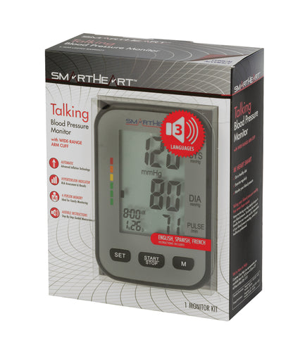 Tensiometro digital de brazo con sistema de voz SMARTHEART