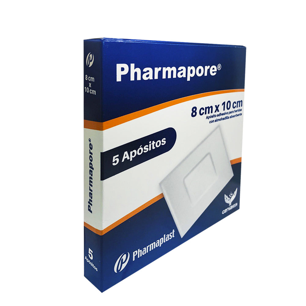 Pharmapore 8 x cm 10 cm x 5 apósitos