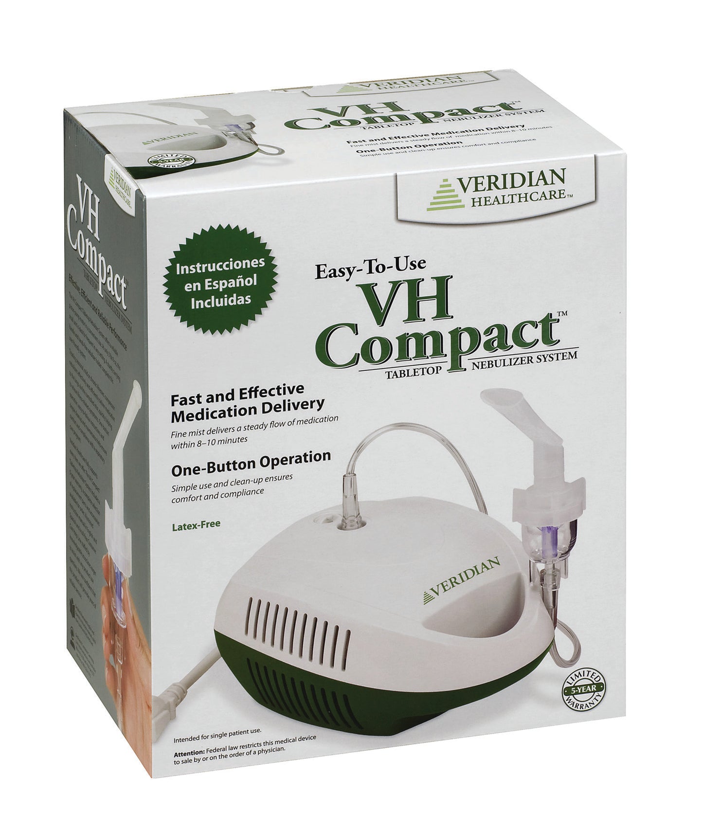 Nebulizador VH compacto Veridian Healthcare