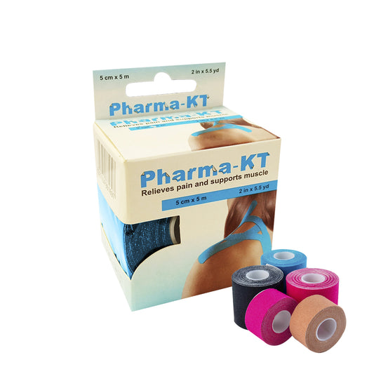Cinta kinesiológica Pharma-Kt 5cm x 5m PHARMAPLAST