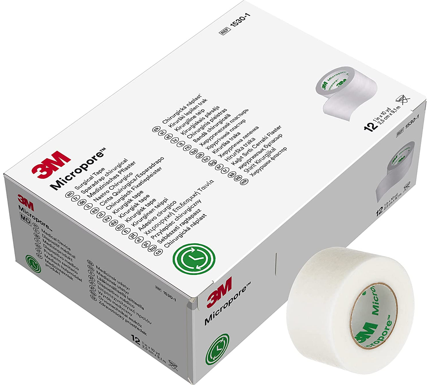 Adhesivo 1" Micropore 3M unidad