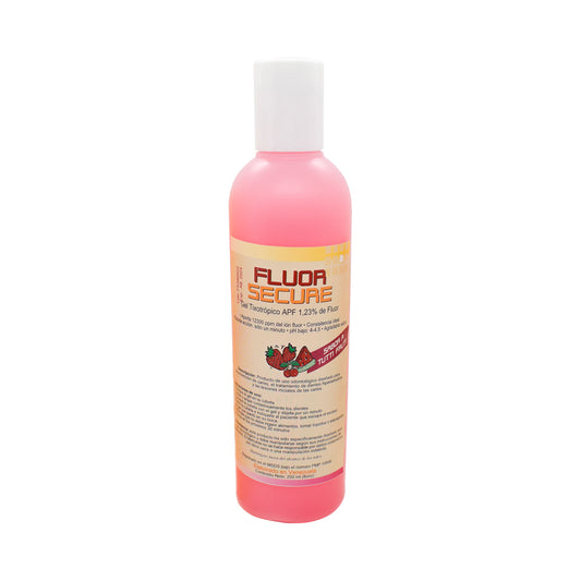 Fluor Secure Gel tixotrópico APF 1,23% de fluor sabor a Tutti Fruti