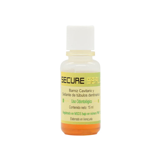 Barniz Cavitario y Sellante De Túbulos Dentinarios x 15Ml. SECURE SEAL