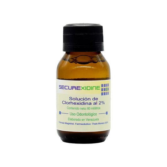 Solución de clorhexidina al 2% x 60 ml SECUREXIDINE