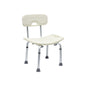 Silla Para Ducha Con Espaldar y Altura Ajustable.