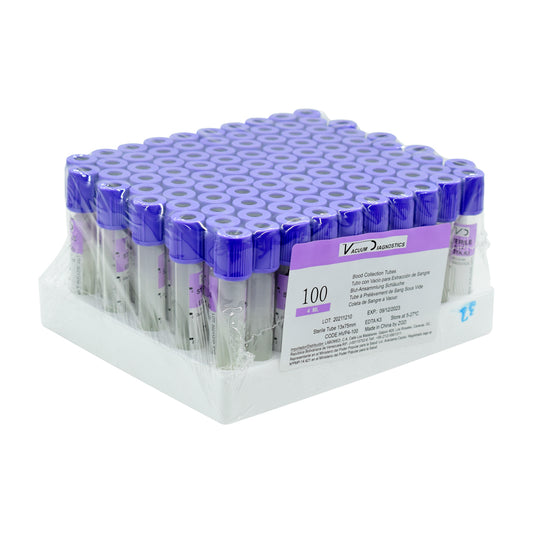 Tubo para extracción de sangre de 4 ml x 100 uds
