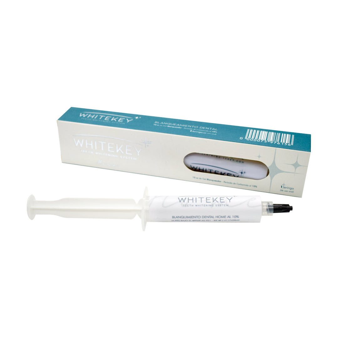 Blanqueamiento dental casero x 10cc WHITEKEY