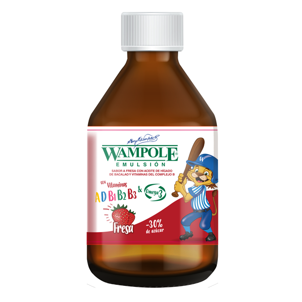 Wampole emulsión sabor fresa
