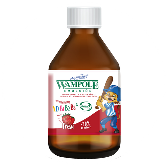 Wampole emulsión sabor fresa