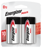 Pilas alcalina D2 x 2 uds Energizer MAX®
