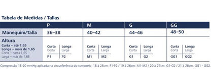 Medias De Comprensión Legging (Punta Abierta) 15-20mmHg SIGVARIS.