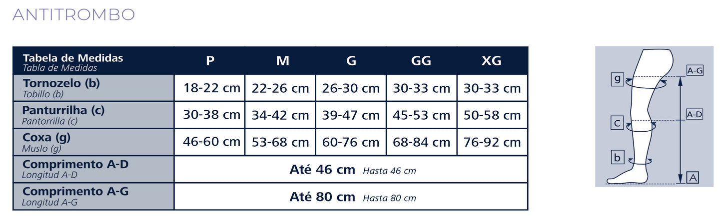 Medias De Compresión Antiembólicas 18-23mmHg DYNAVEN.