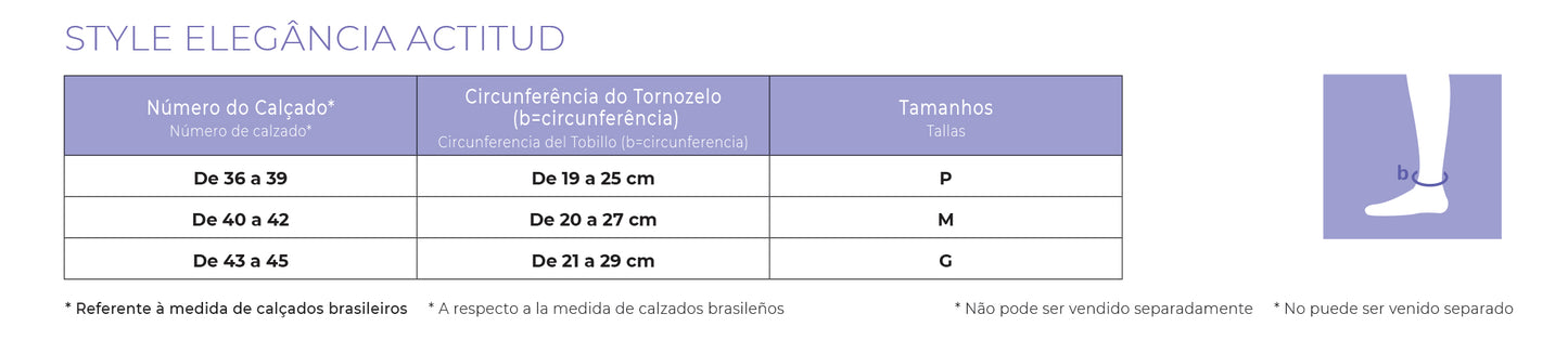 Medias De Compresión Pantorrilla-Actitud 20-30mmHg SIGVARIS.