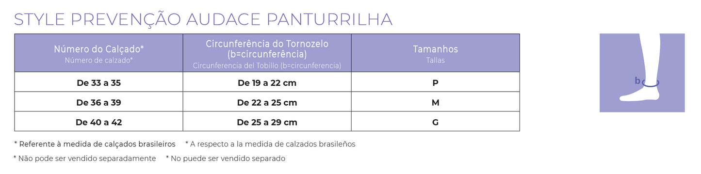 Medias De Compresión Pantorrilla-Audace (Punta Abierta) 15-20mmHg SIGVARIS.