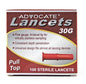 Caja de lancetas de 100 unidades ADVOCATE®