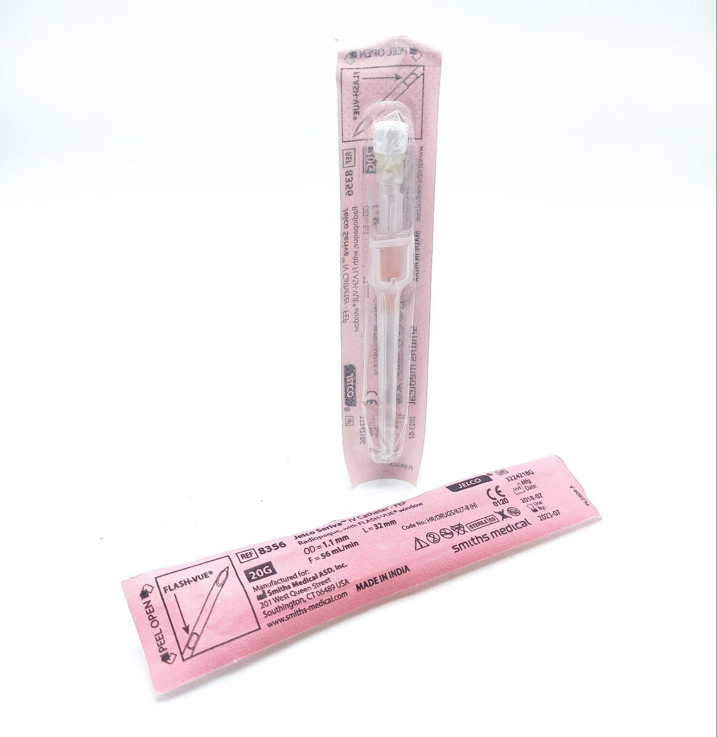 Jelco Seriva 20G Smith Medical unidad