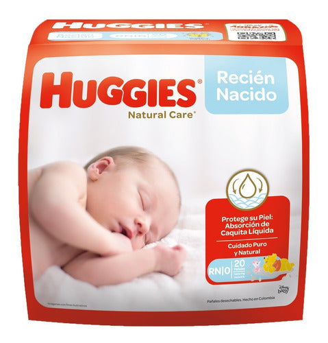 Pañal natural care RN x 20 uds HUGGIES®