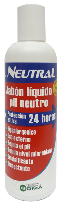 Jabón líquido pH neutro x 240 ml