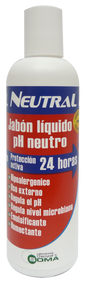 Jabón líquido pH neutro x 240 ml